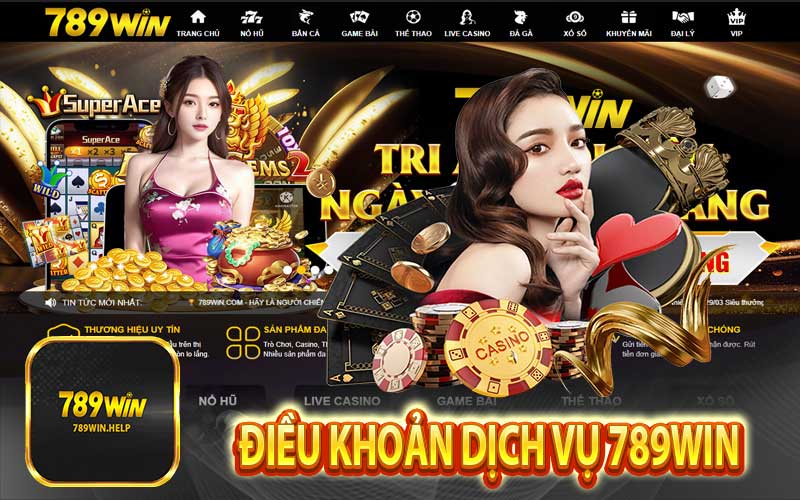 Điều khoản dịch vụ 789WIN